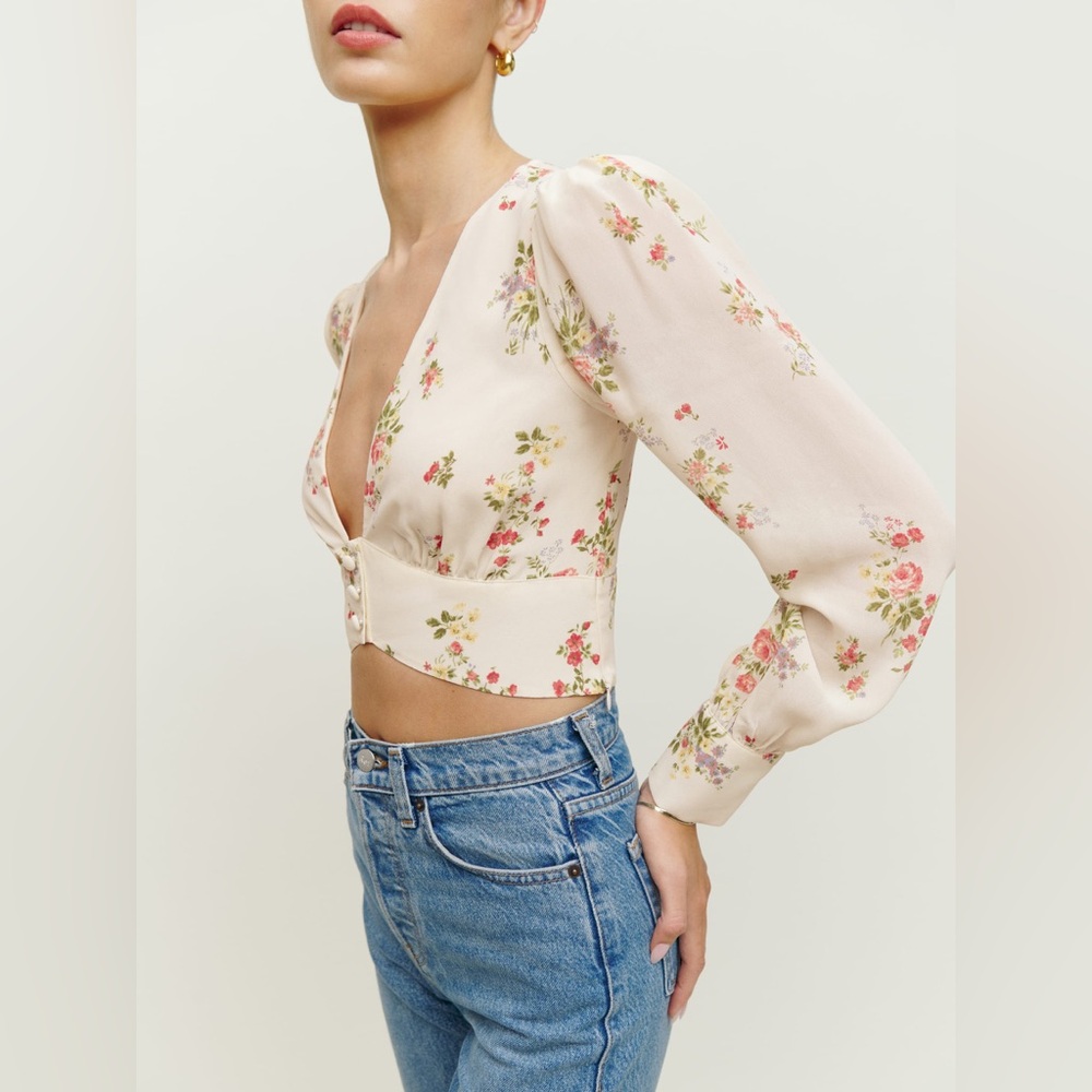 Reformation Averie Top